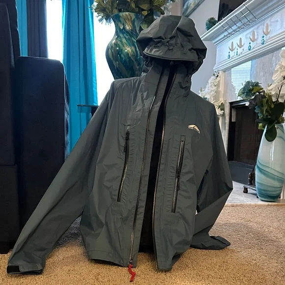 Men's Hooded Windbreaker Jacket in Dark Teal by Golite